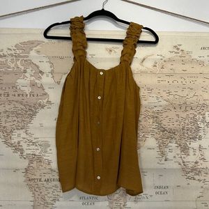 Bobeau Tanish Gold Tank